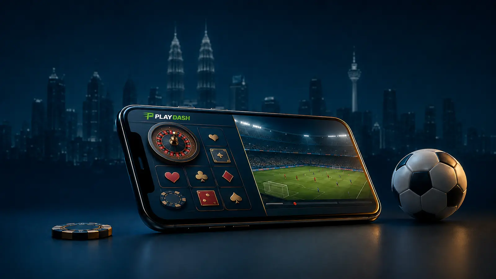 PlayDash Malaysia online casino and sports betting platform in MYR